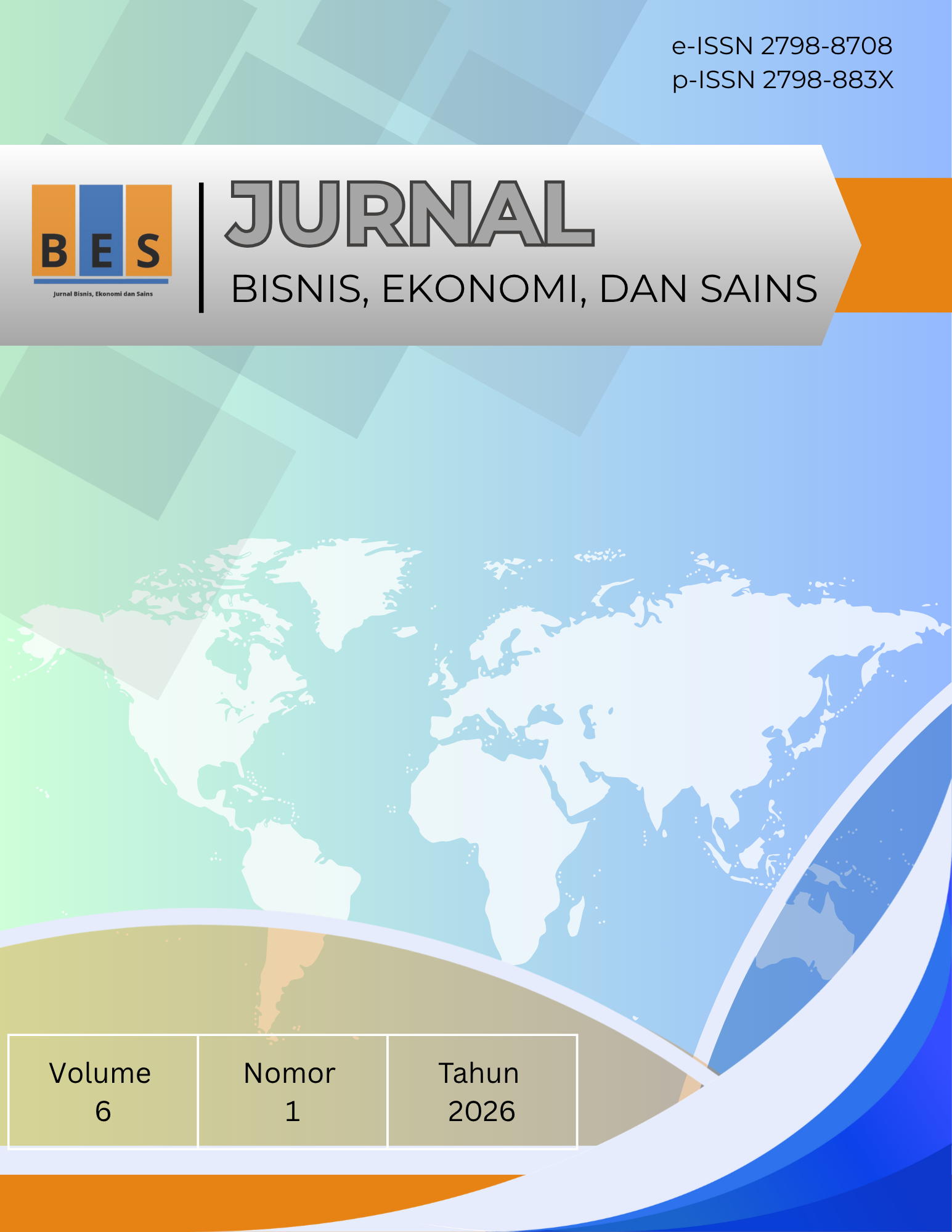					View Vol. 6 No. 1 (2026): Jurnal Bisnis, Ekonomi, dan Sains
				