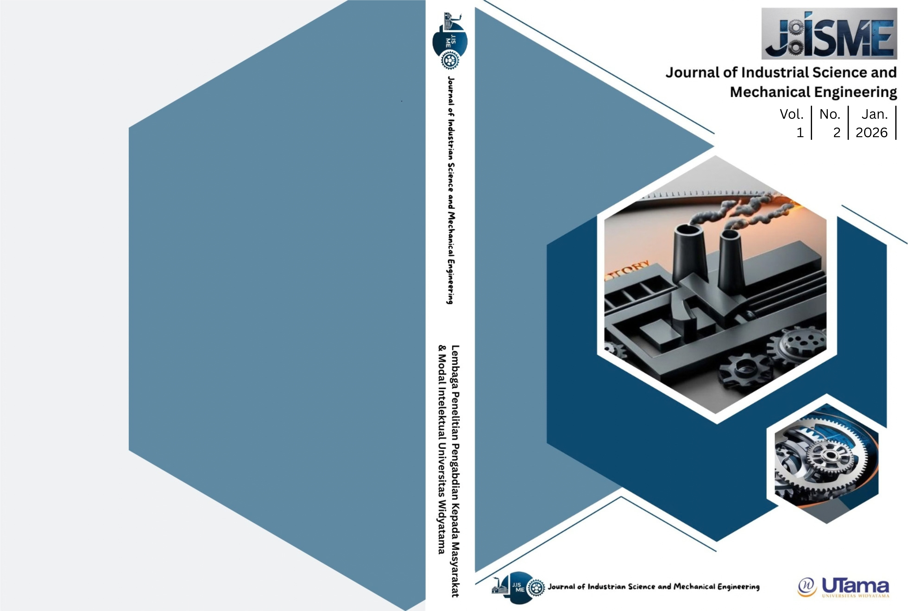					View Vol. 1 No. 2 (2026): Journal of Industrial Science and Mechanical Engineering.
				