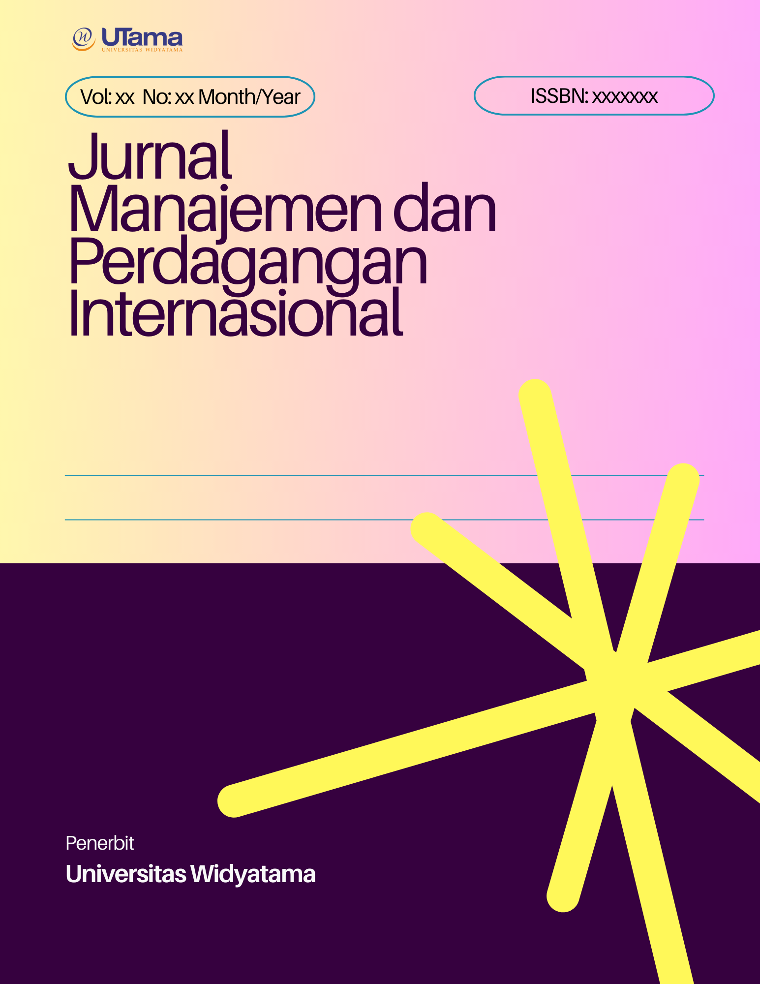 Jurnal Manajemen dan Perdagangan Internasional
