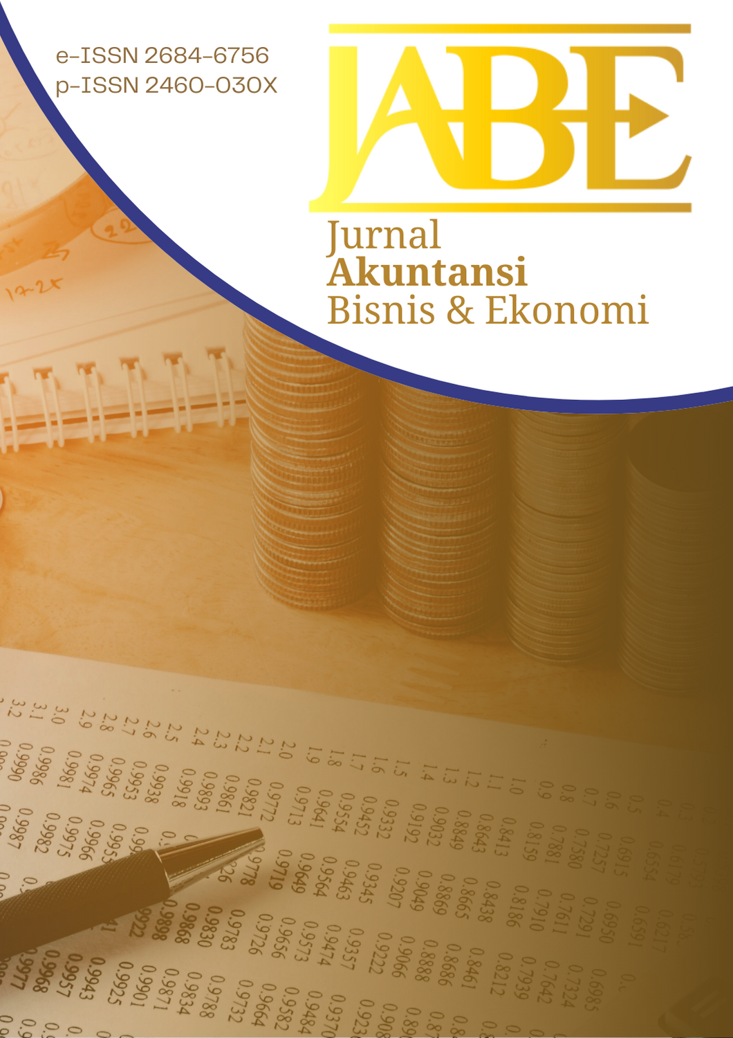 					View Vol. 9 No. 2 (2023): Jurnal Akuntansi Bisnis dan Ekonomi (JABE)
				