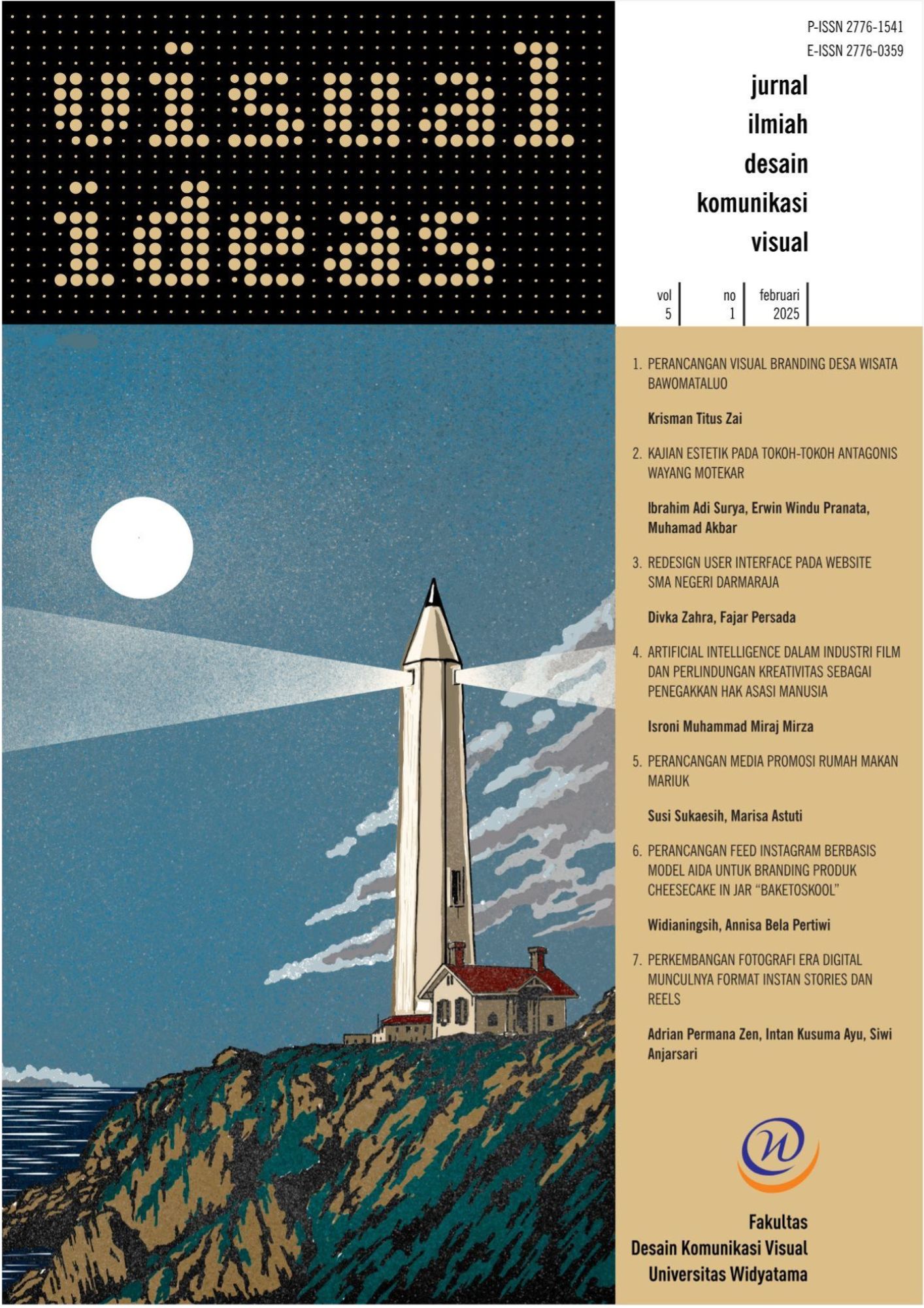 					View Vol. 5 No. 1 (2025): Visual Ideas
				